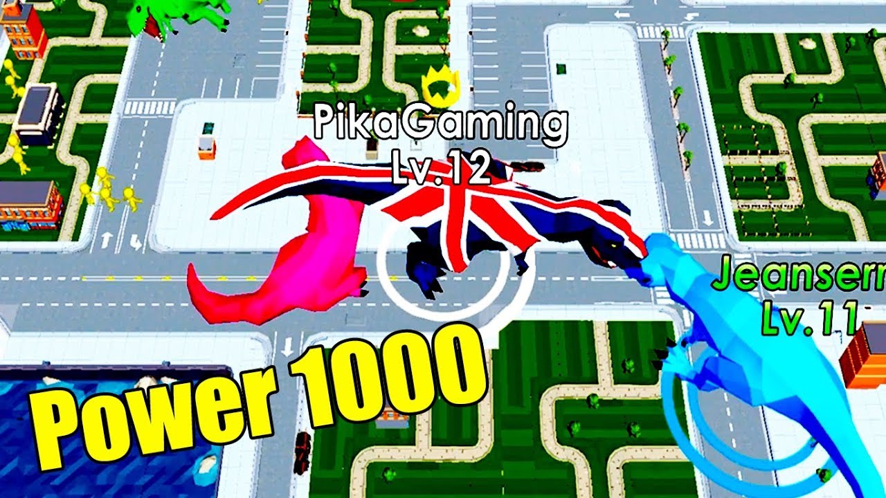 Power-Up 1000 in Dinosaur Rampage!