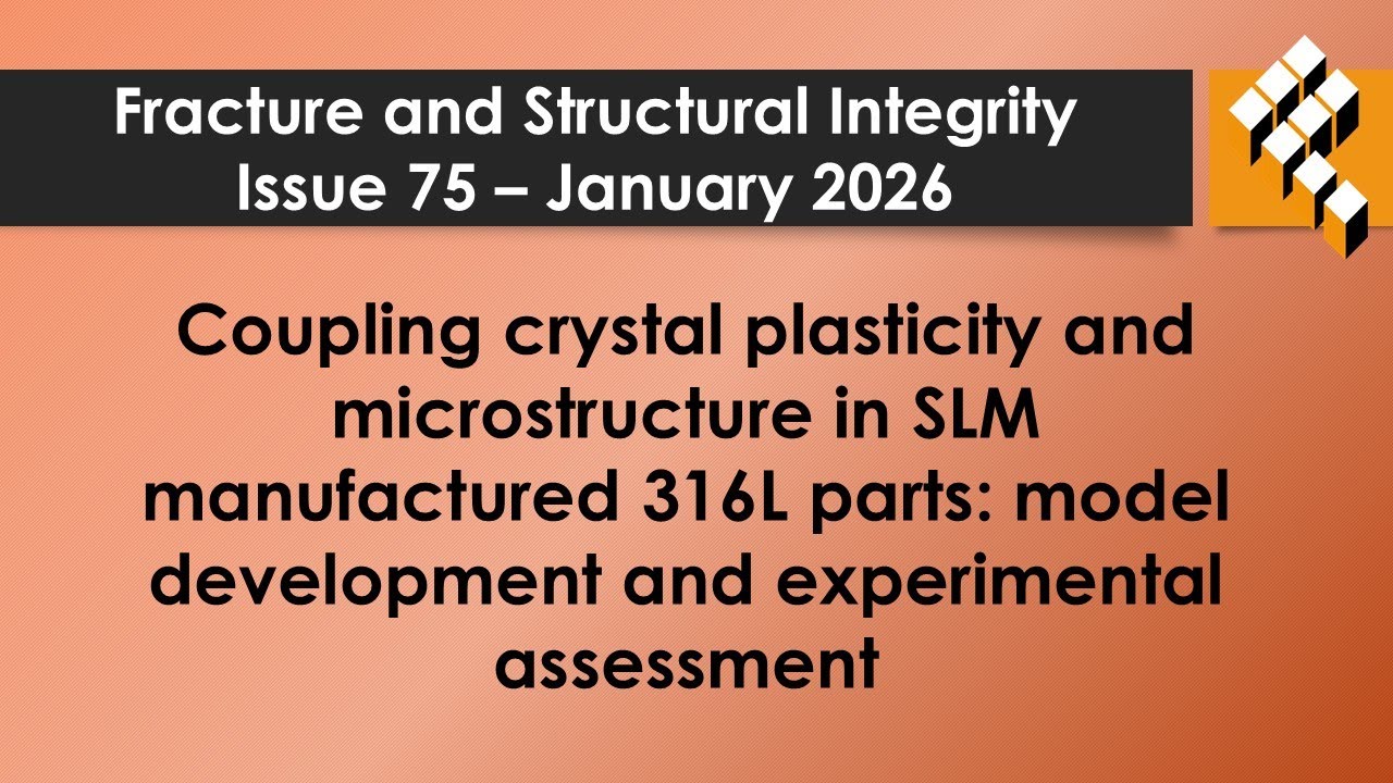 Coupling crystal plasticity and microstructure in SLM manufactured 316L parts: model development ...