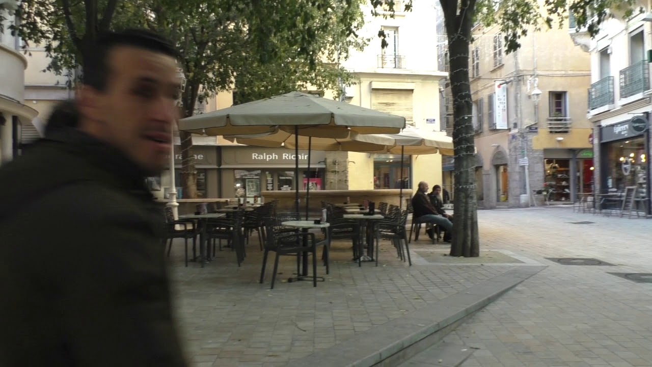 Toulon 2018 :Du cours Lafayette &agrave; la place de la libert&eacute; .