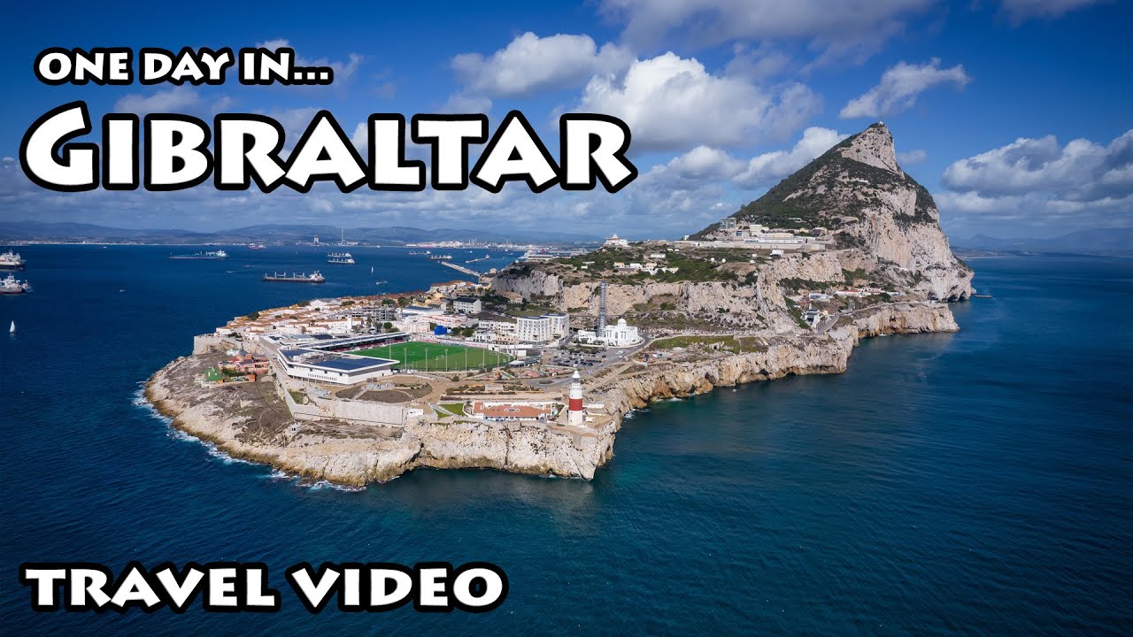 Gibraltar | Travel Video in 4K | A one day car trip from Malaga Spain.
