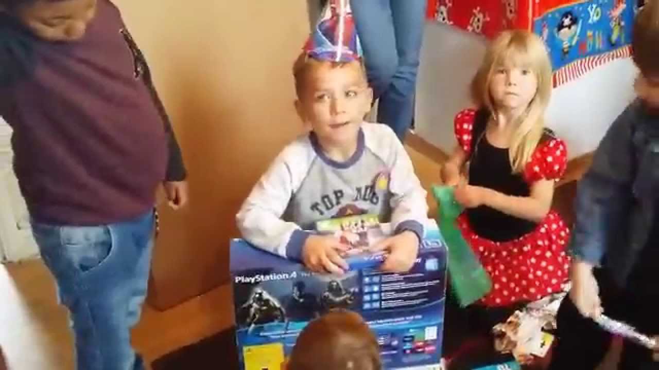 my son's birthday ps4 prank/surprise