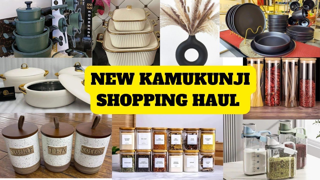 NEW KAMUKUNJI SHOPPING HAUL 2024 PRICES + CONTACTS/  WHERE TO BUY UNIQUE & QUALITY UTENSILS