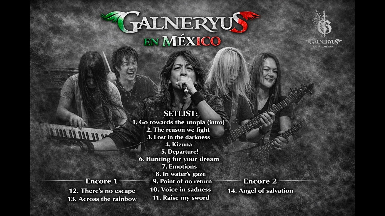 Galneryus - At La Maraka, CDMX , MÉXICO (Full Concert - 2026) FHD