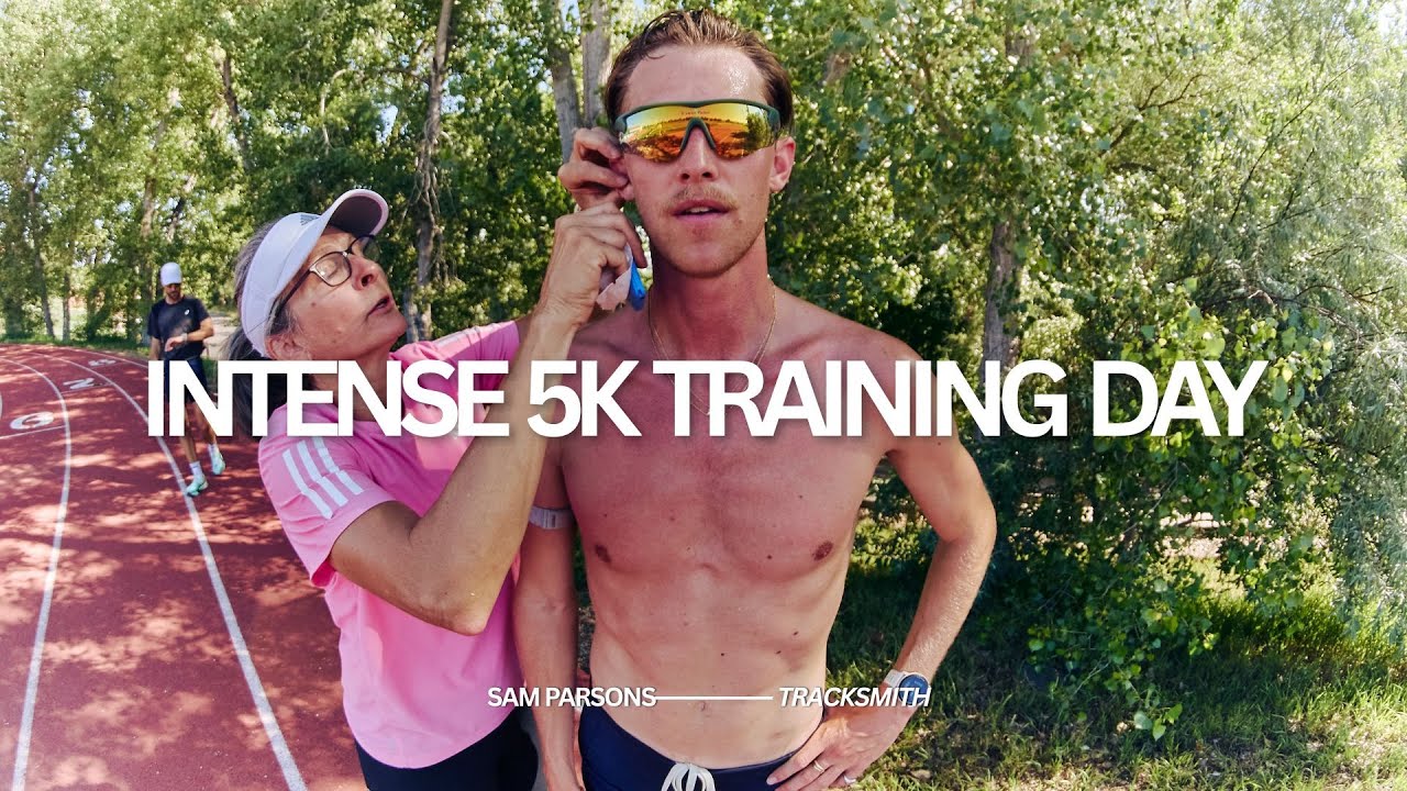 FULL Day of a Pro Runner: Diet, Gear, & Intense 5k Training Revealed!