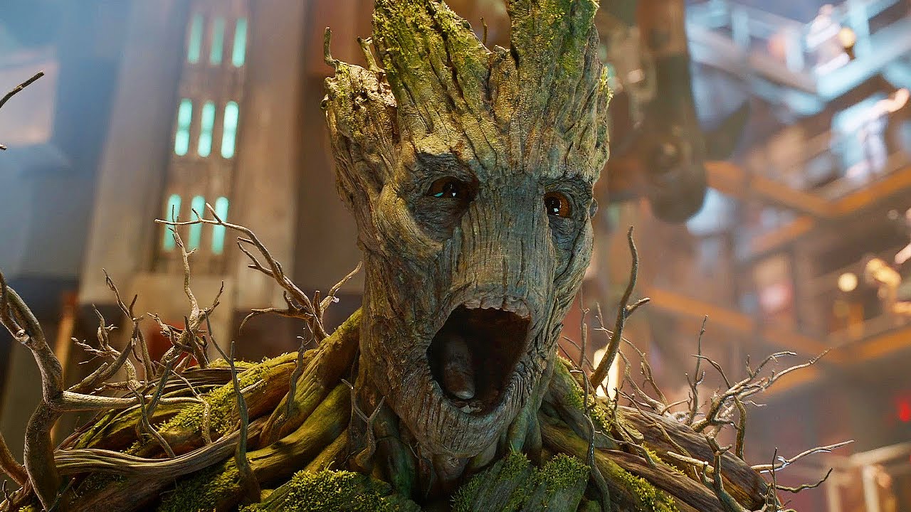Guardians Prison Break Scene - "I Am Groot!"- Guardians of the Galaxy (2014) Movie Clip HD