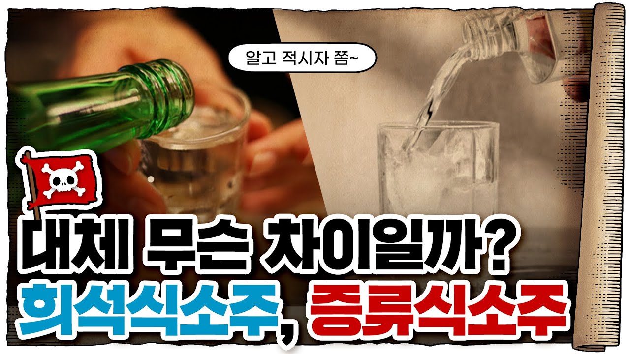 💀 소주는 원래 고오오오급 술이었다? / 💀 ‘여울’과 함께 알아보는 소주의 역사