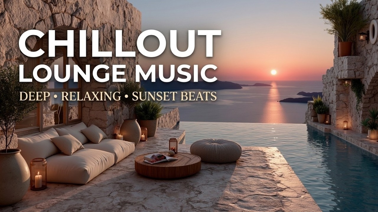 Chillout Lounge | Luksusowy klimat złotej godziny i relaksująca muzyka