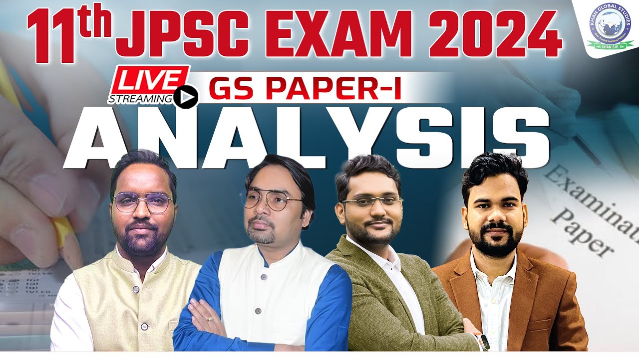 11th JPSC Exam 2024 || GS Paper - I || Exam Analysis #jpscexam