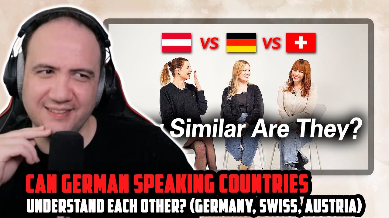 🇩🇪🇦🇹🇨🇭 Могут ли немецкоязычные страны понимать друг друга? (Германия, Швейцария, Австрия) Реакция...
