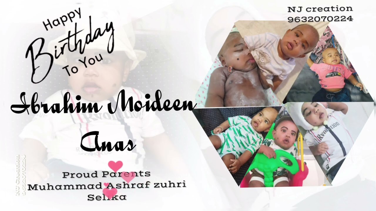 Birthday song🎶Ibrahim Moideen Anas😍vocal uvais saqafi❤