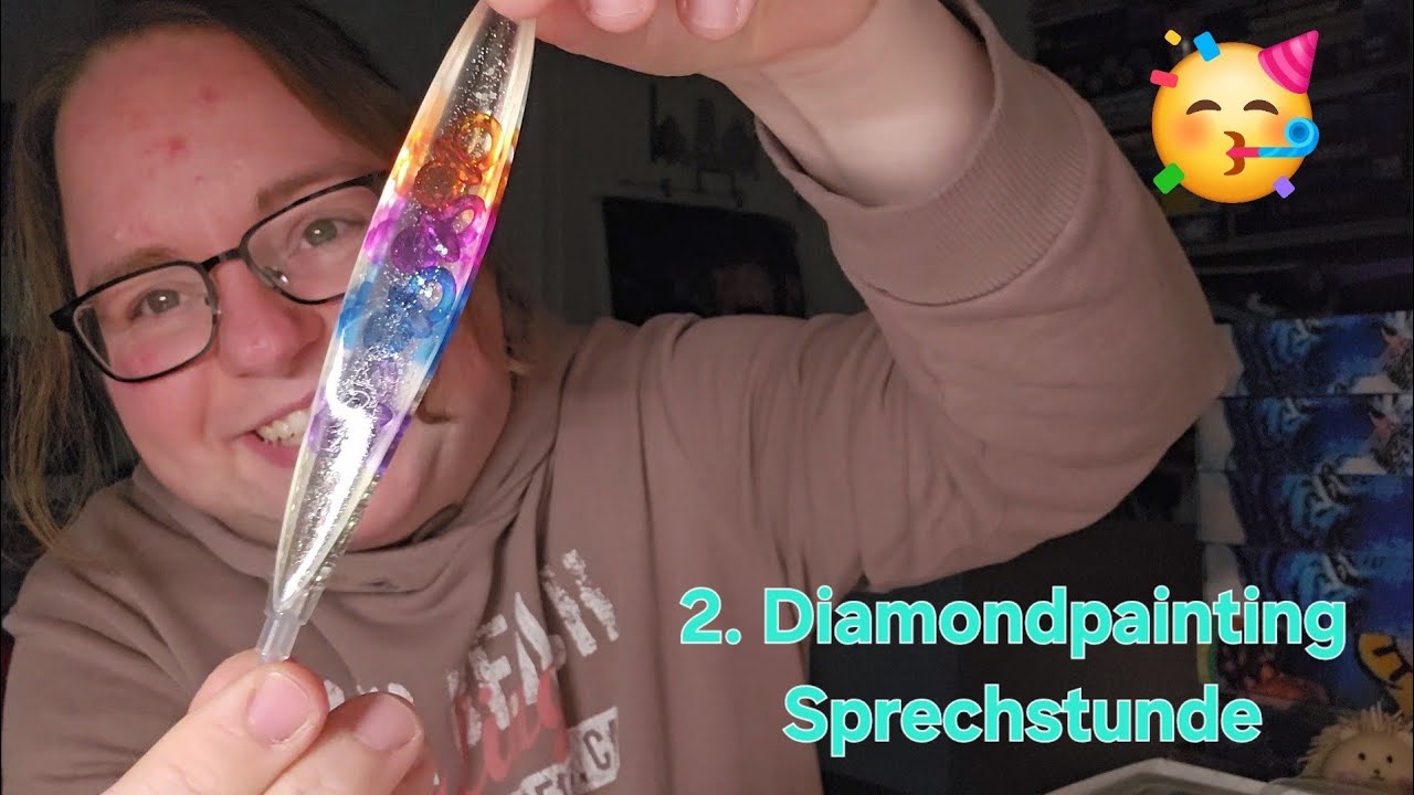2. Diamondpainting Sprechstunde... Es wird Retro 🤣 Teil 1 !
