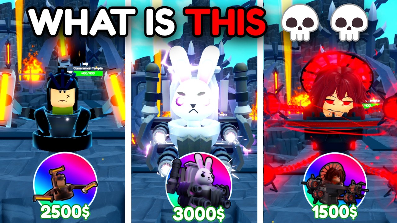 BOSSES BECAME ULTIMATES?! 💀💀 (Toilet Tower Defense)