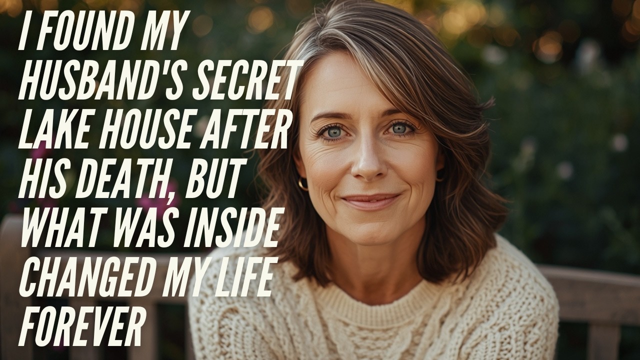 I Found My Husband's Secret Lake House After His Death, But What Was Inside Changed My Life Forever