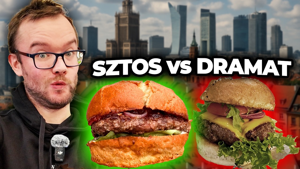 WARSZAWA 2025: Najlepsze i najgorsze burgery! Te adresy mnie zaskoczyły