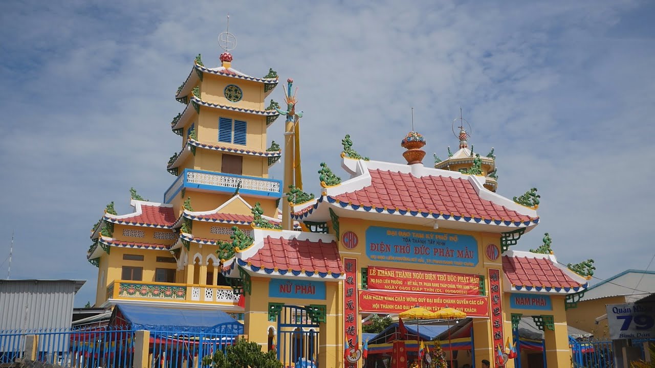 LỄ KHÁNH THÀNH ĐIỆN THỜ ĐỨC PHẬT MẪU LIÊN PHƯỜNG MỸ HẢI- NINH THUẬN