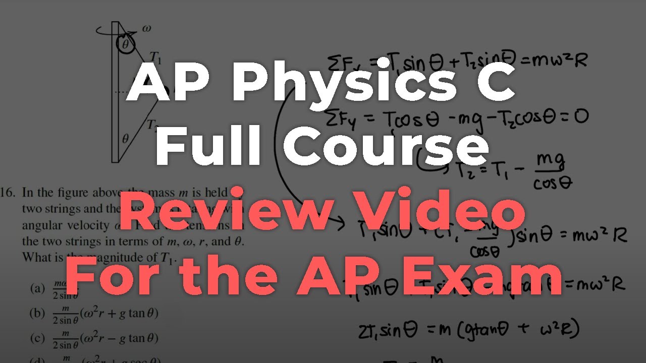 AP Physics C Full Course Video (Review for AP Exam)