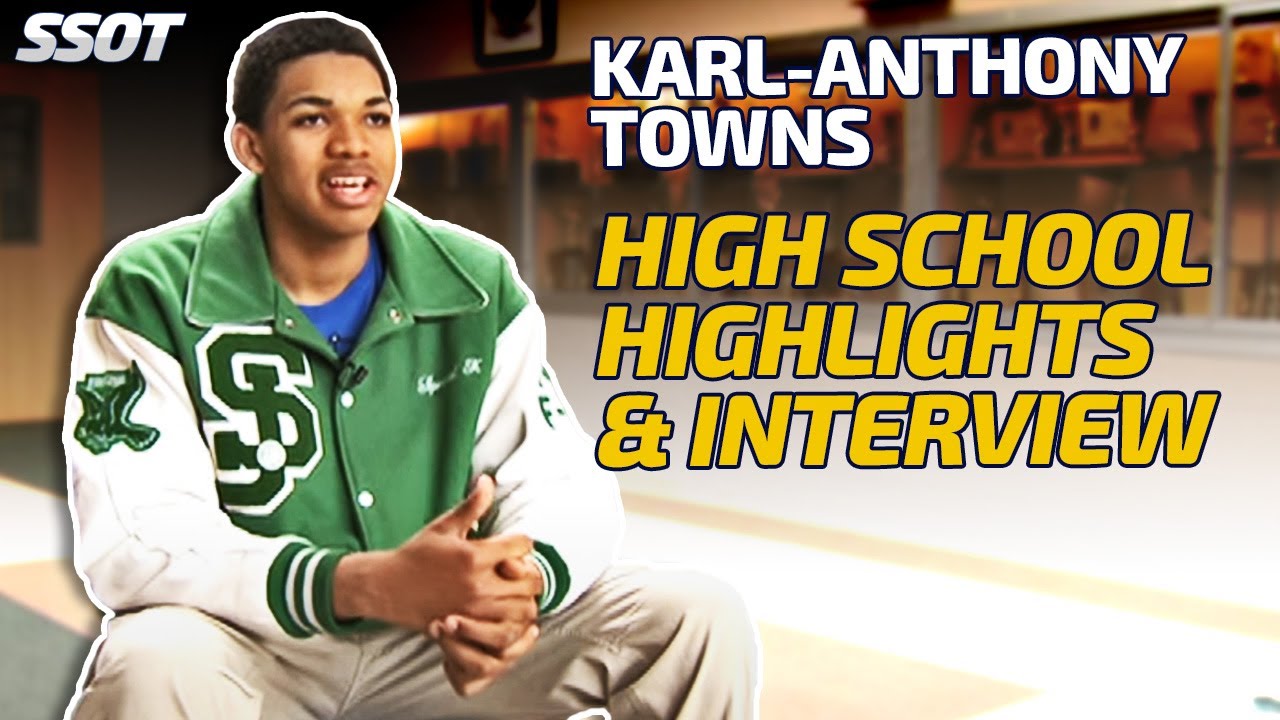 Karl-Anthony Towns - Saint Joseph Center - Highlights/Interview - Sports Stars of Tomorrow