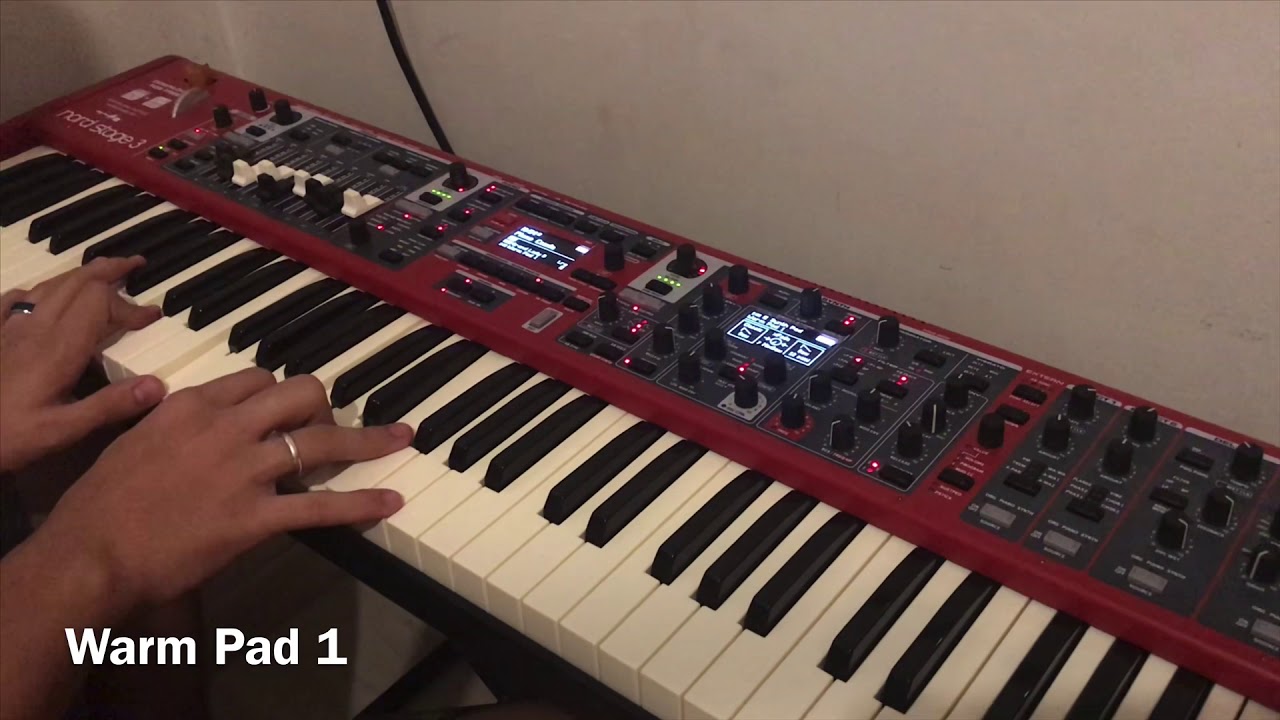 Nord Stage 3 | Pads Próprios