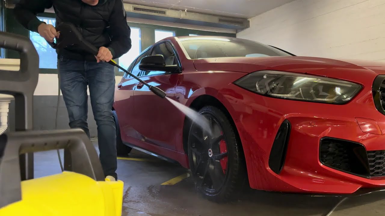 Winter wash of my BMW M135i - part 1