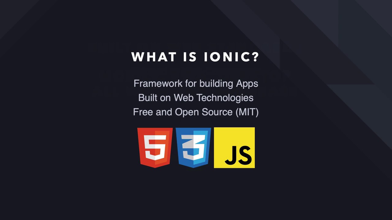 Ionic Framework Crash Course (4.0+)