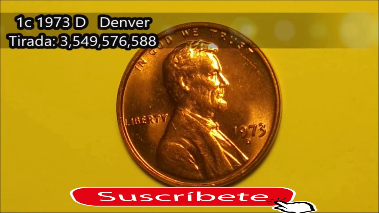 Si me buscas, me encuentra. Centavo del 1973 D