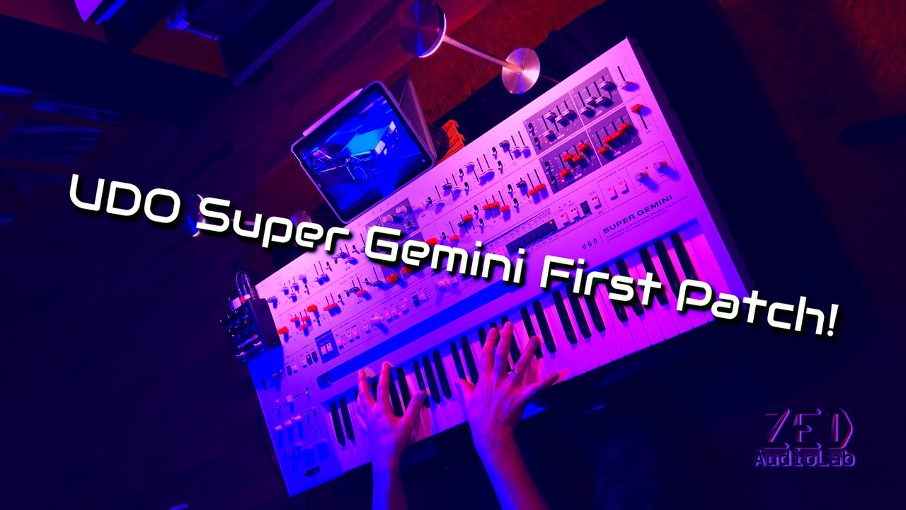 UDO Super Gemini! Absolute Synth Heaven!