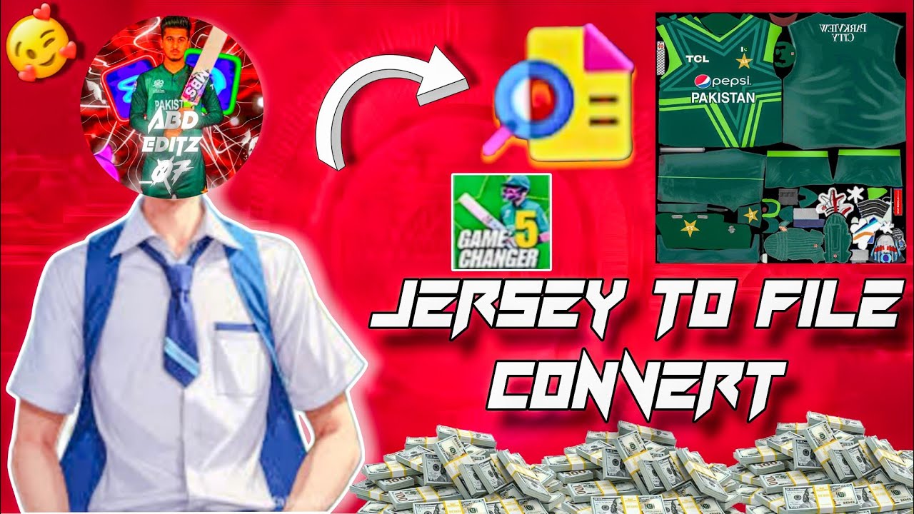 How to convert jersey to file full process subscribe 🤕🤒