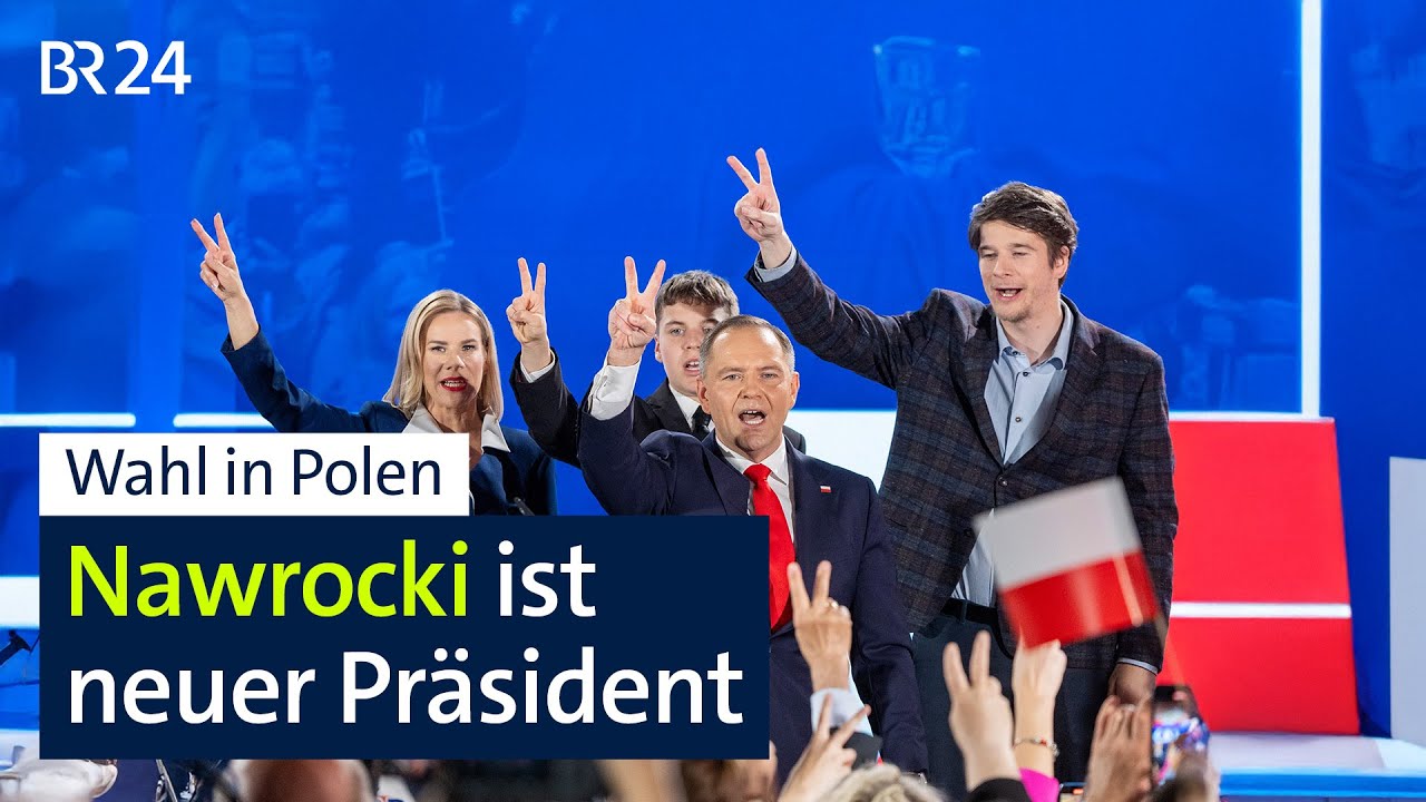 Polen-Wahl: Neuer Präsident ist Nawrocki | BR24