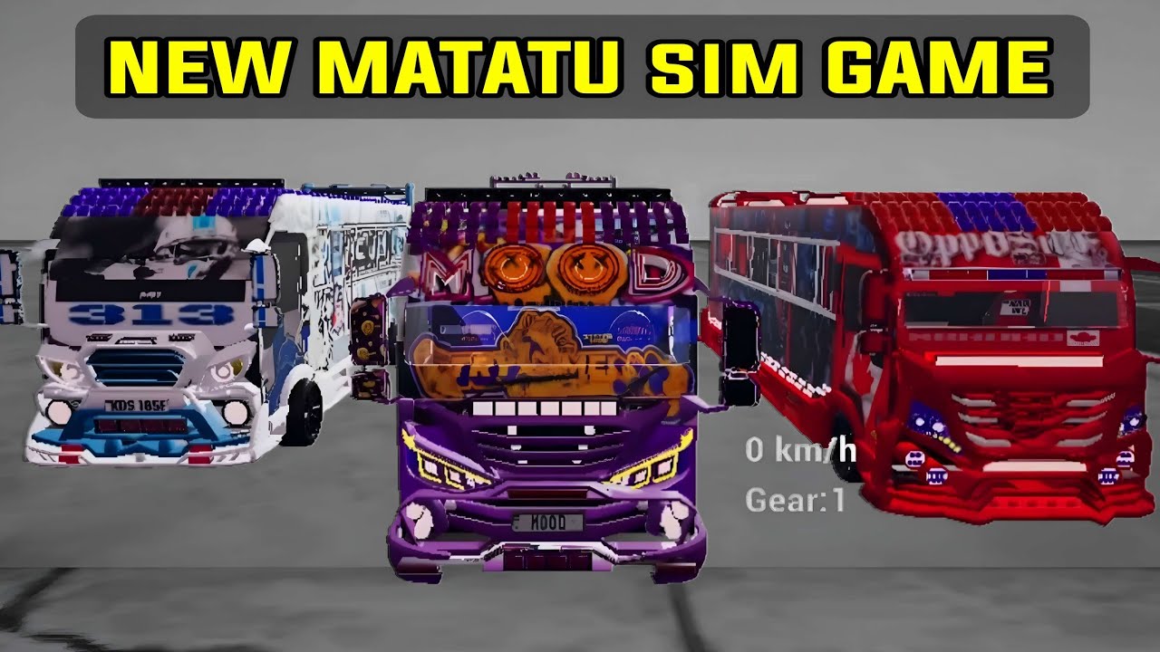 🤯Unbelievable:NEW MATATU SIM GAME By Kanja Empire Studios