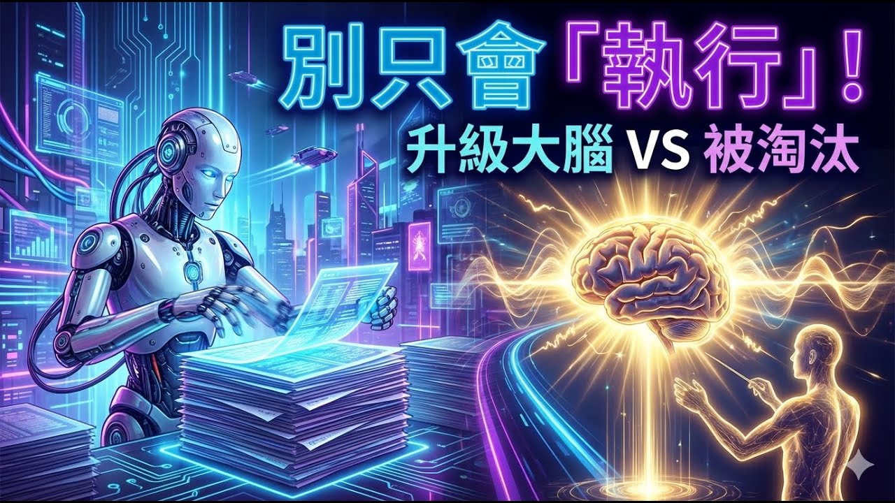 2026年努力還有用嗎？AI時代，你的價值正在歸零！普通人翻身唯有升級這套「心智算法」#人生 #成功 #幸福