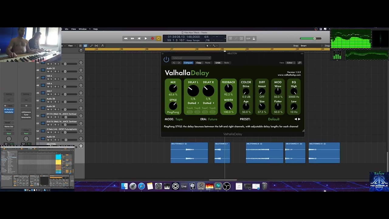 Creative Process: Rafyx & Okta building a track for FibonAccid´s Project