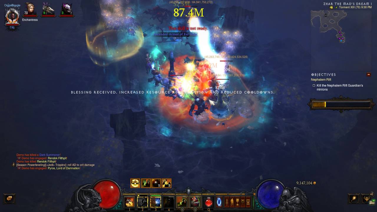 Speedy Torment 13 Rifts - Witch Doctor (no Angry Chicken!)