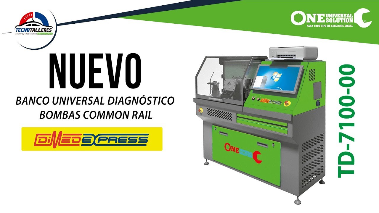 PRESENTACIÓN BANCO DE PRUEBAS UNIVERSAL TD-7100-00