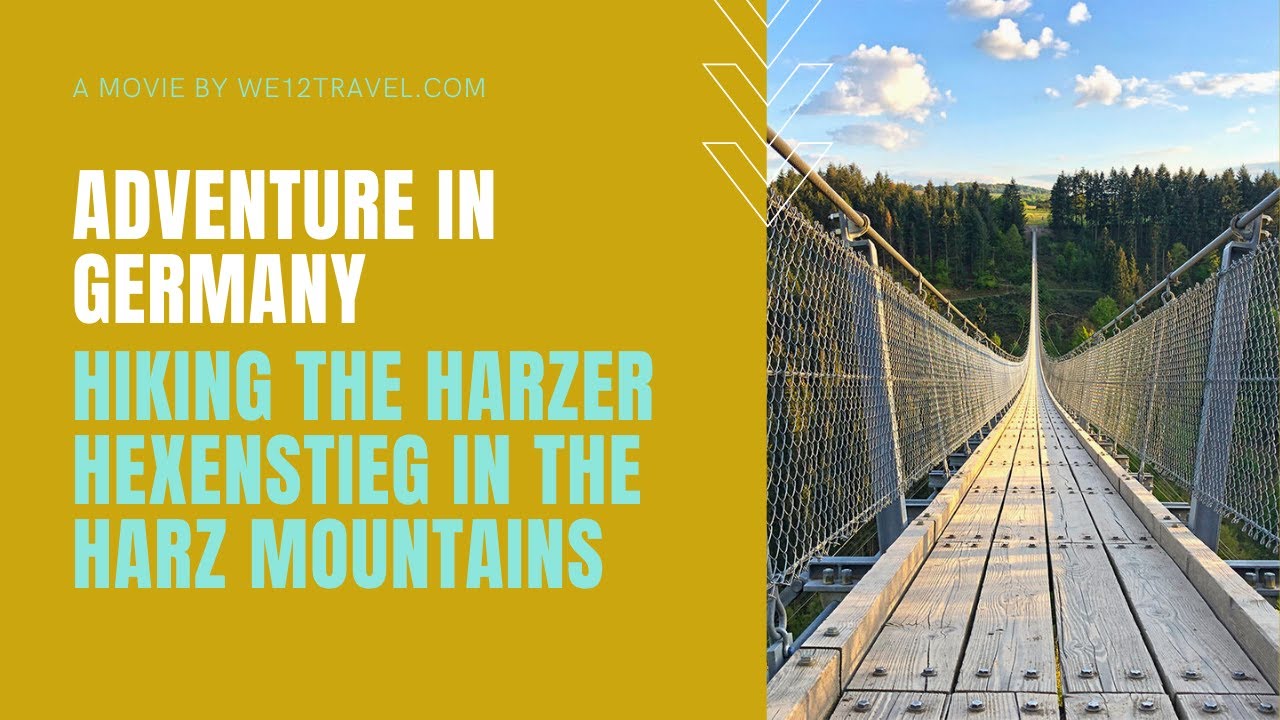 Hiking a part of the Harzer Hexenstieg in Germany