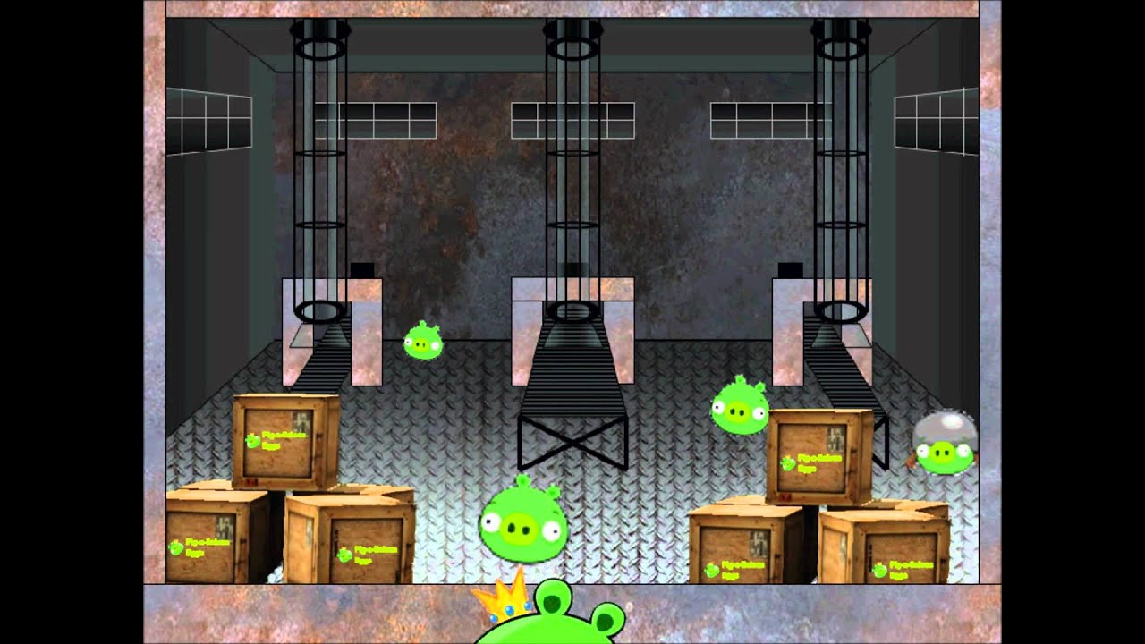 Custom Angry Birds Animation: Pig Factory