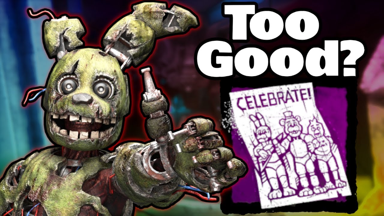 Springtrap's Best Addon Is Probably Getting Nerfed | Dead By Daylight Gameplay
