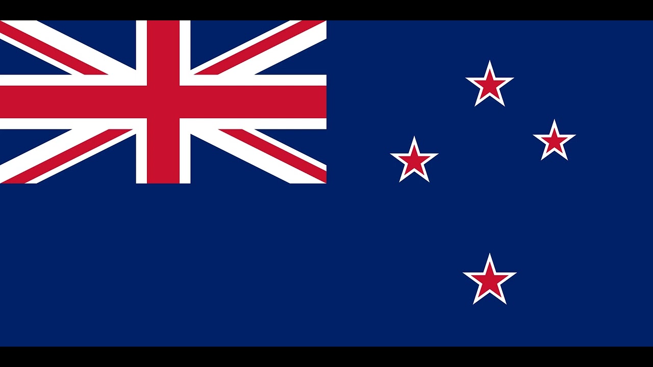 NEW ZEALAND Country flag 10 Hours HD High Resolution (Screensaver, Country Of New Zealand)