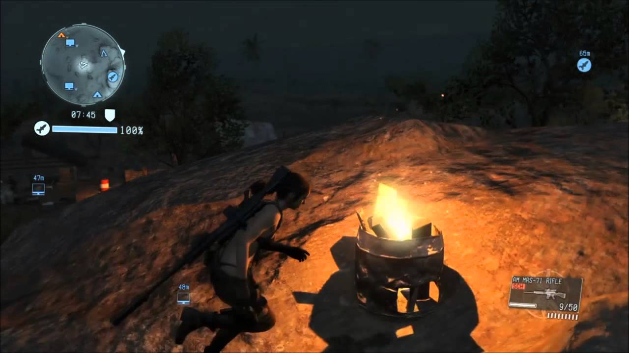 mgs 5 - mgo - Quiet Gameplay - Sabotage