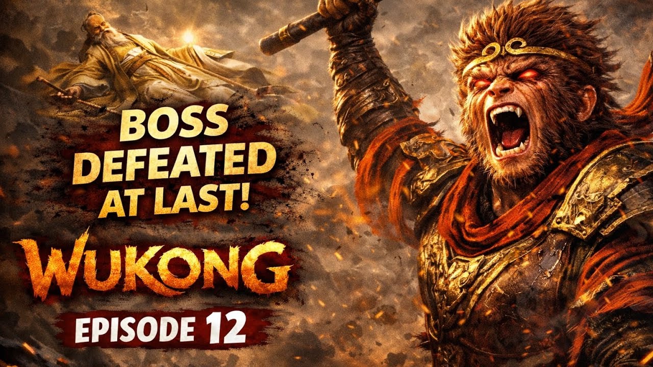 🔥 WUKONG Episode 12 – Finally Defeated the Boss After So Many Tries! Epic Victory ⚔️👑
