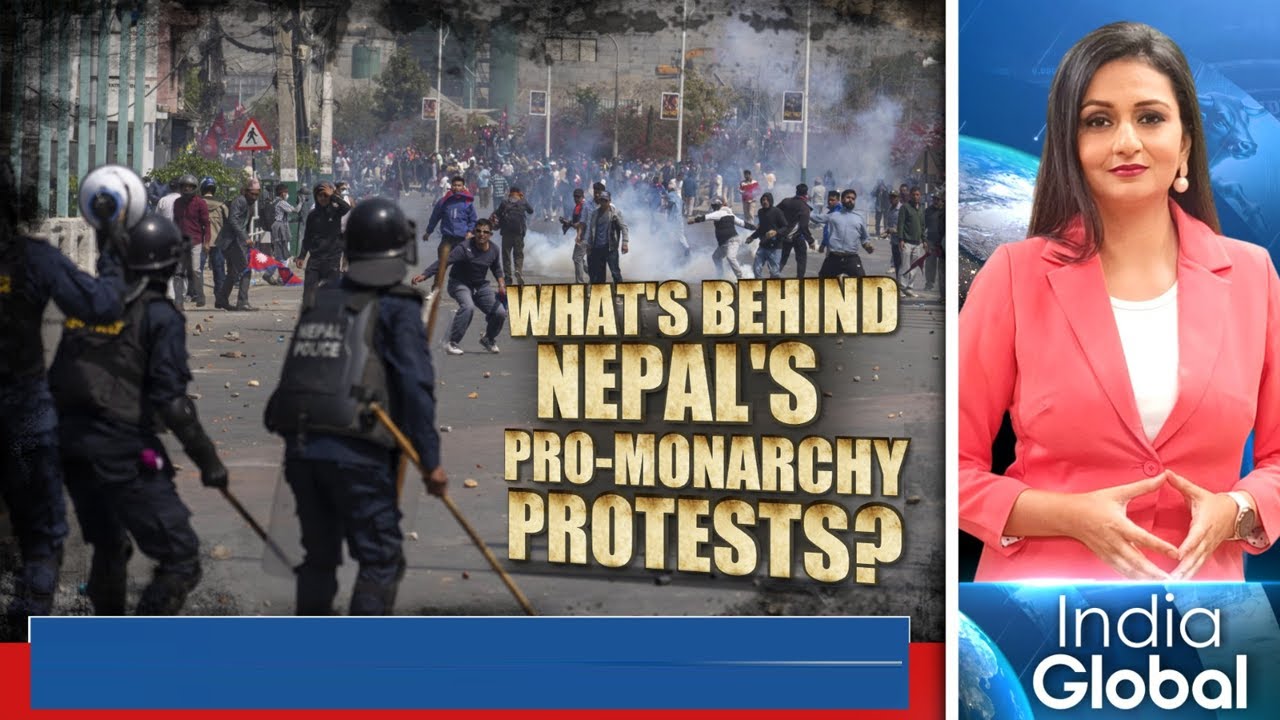 Pro-Monarchy Protests Rock Nepal | Nepal PM Oli Accuses Ex-King Of Disrupting Harmony