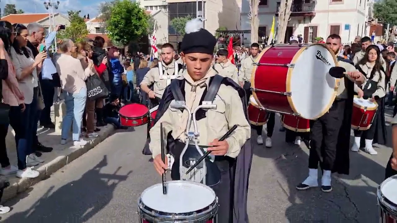مجموعة كشافة دير اللاتين بيت ساحور 30 نيسان 2023 حيفا طلعة العدراء تصوير كريستيان لاند سينت جوني