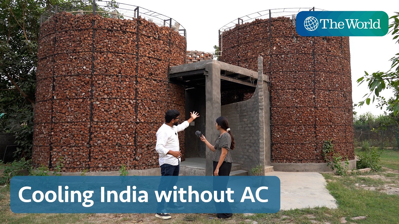 Nights in Delhi hit 95 degrees. This keeps homes cool.