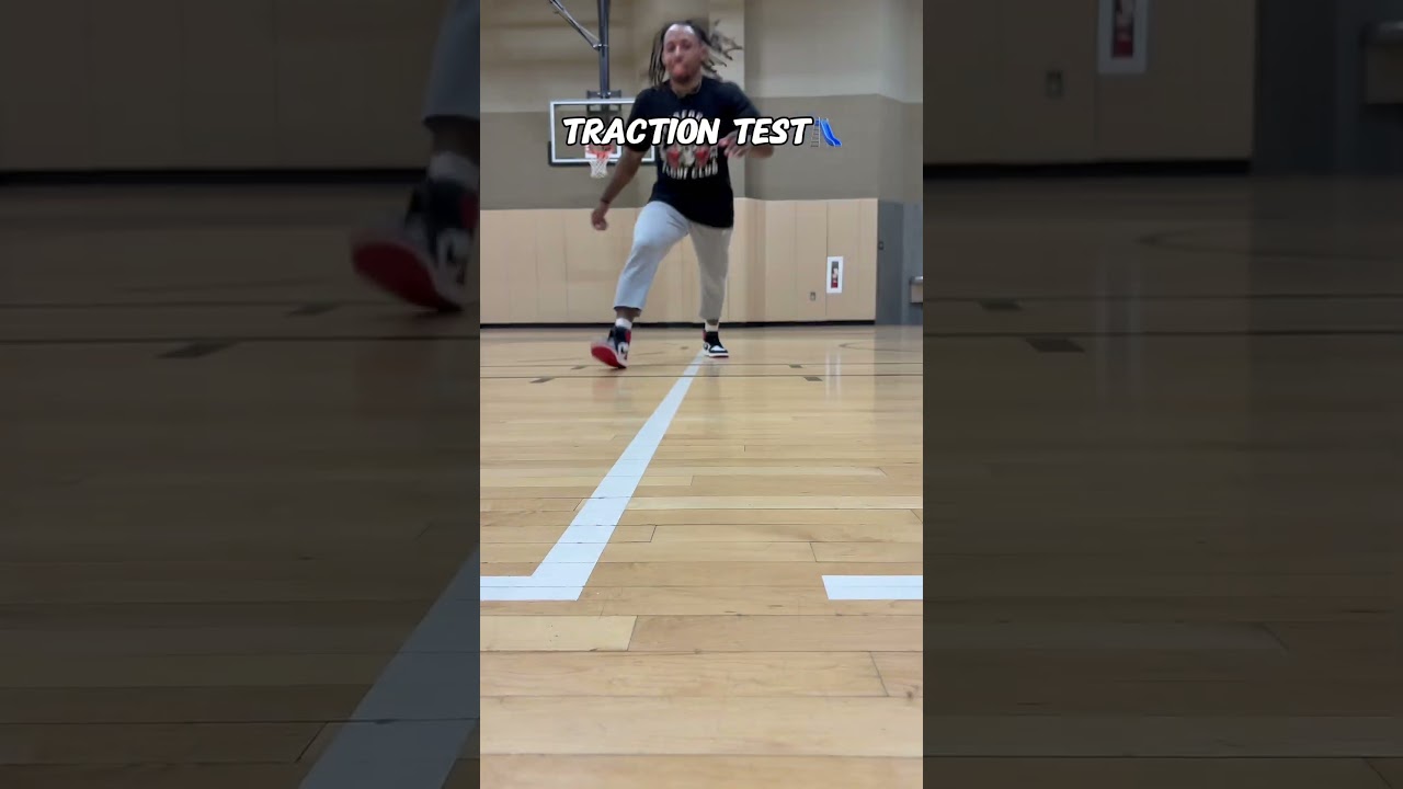 Jordan 1 Black Toe Reimagined Traction Test(PER REQUEST)