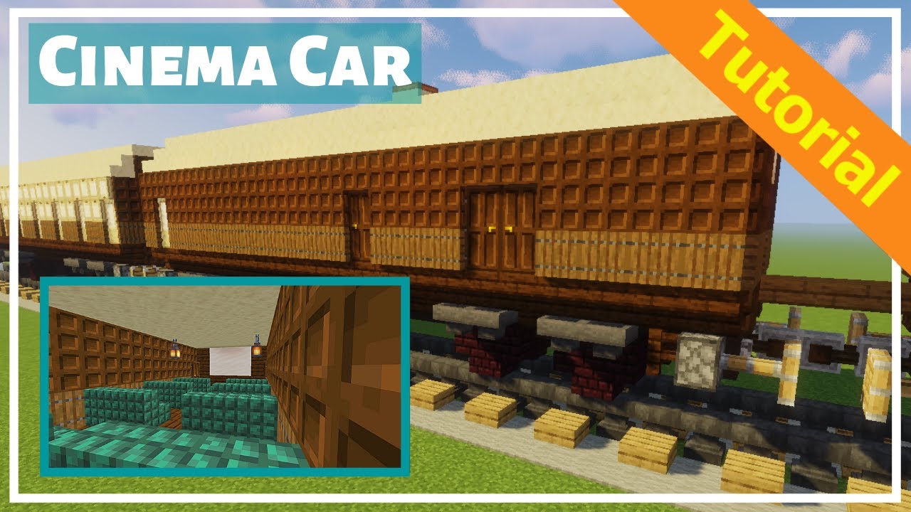 LNER Pathe Cinema Car - Minecraft British Steam Trains