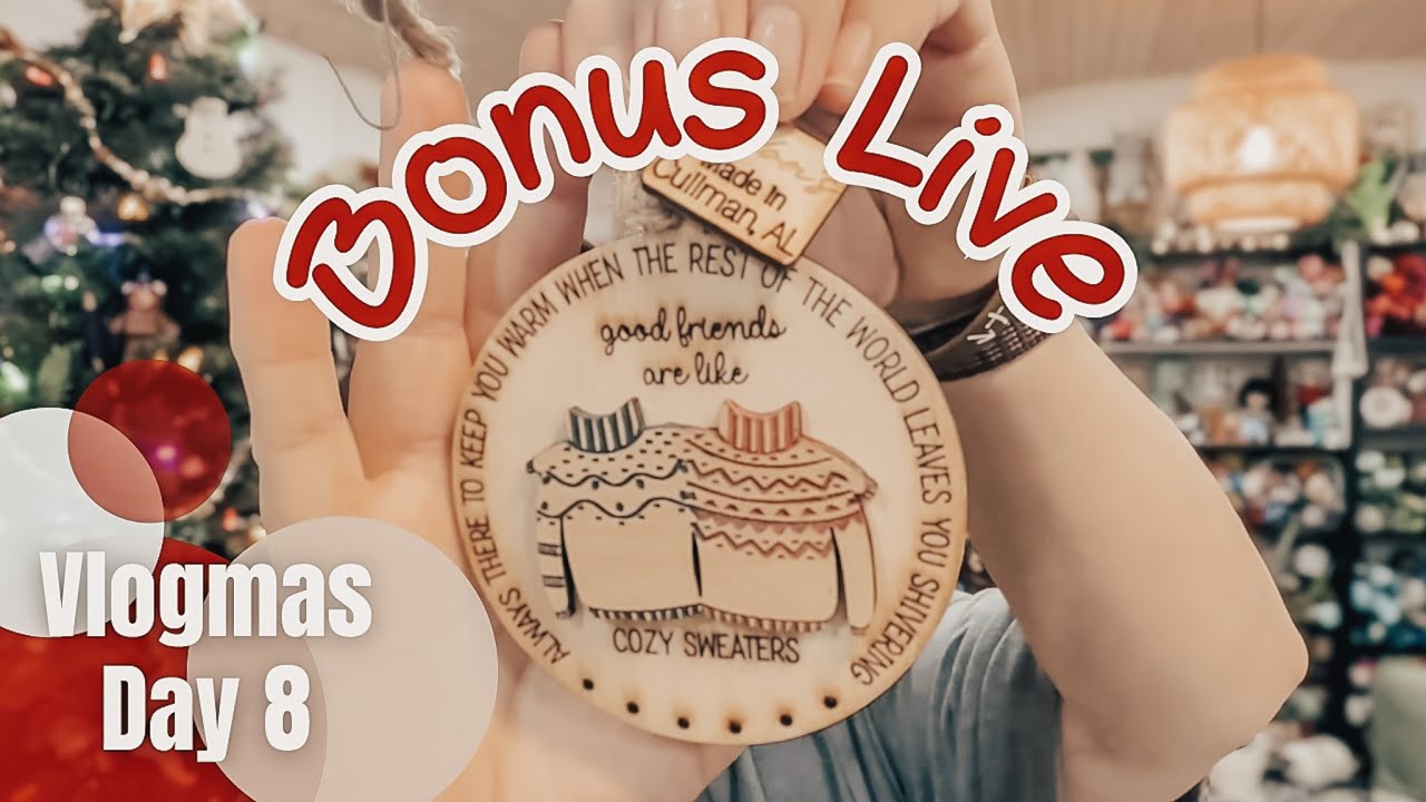 Decorate My Christmas Tree With Me in my Cozy Yarn Room 🎄