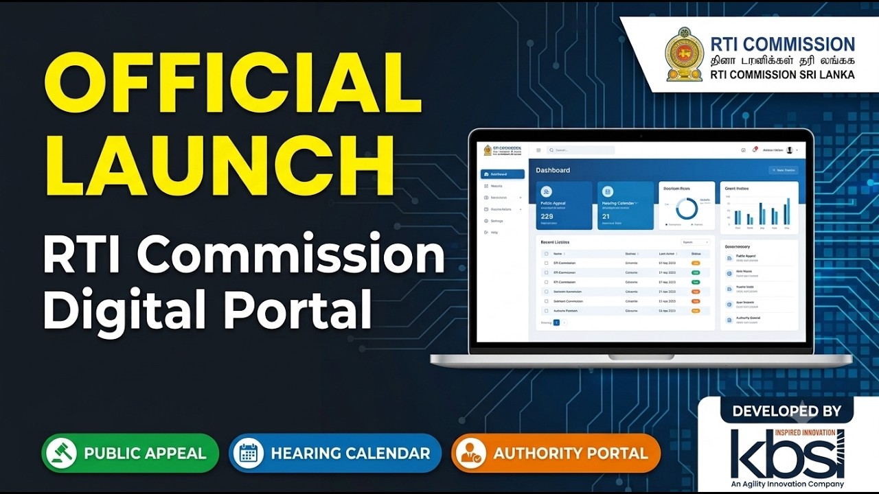 Introducing the RTI Commission Portal | Empowering Transparency & Digital Governance