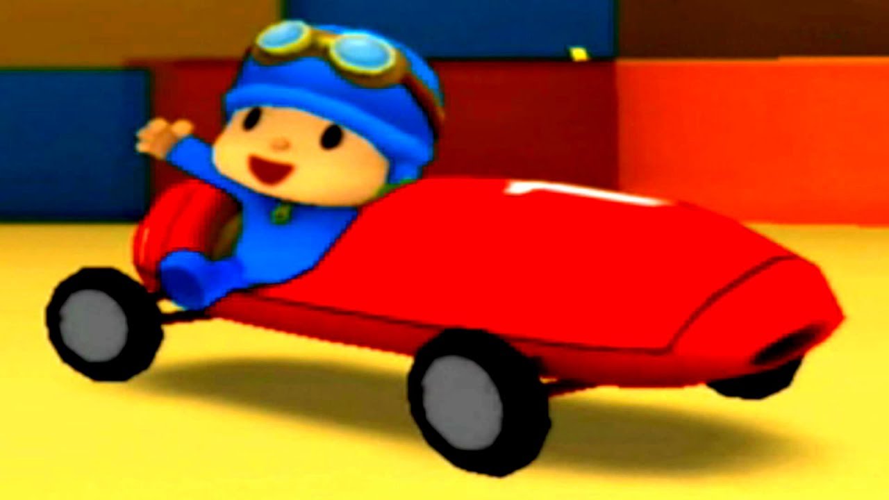 Pocoyo Racing - Episode 1 - Games for kids - Happy Kids Games and Tv - 1080p