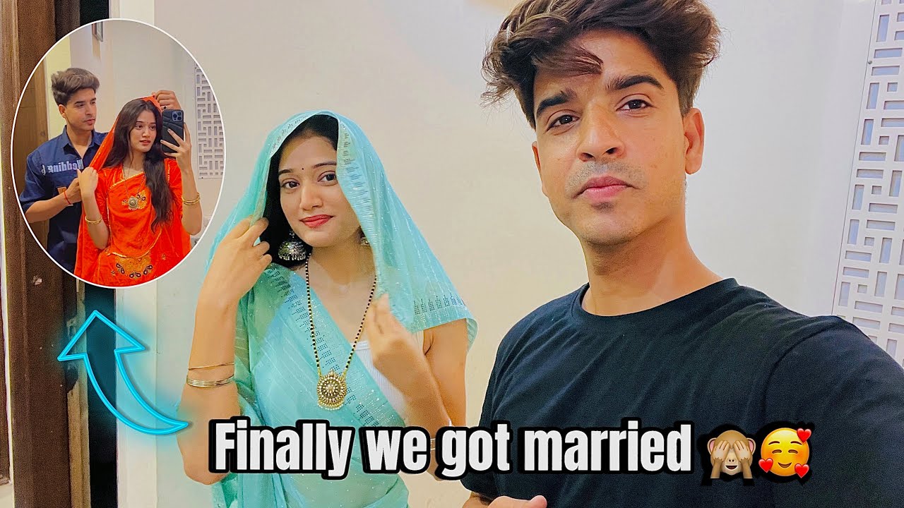 Finally we got married 🙈🥰 | Dream complete 🥹 | @kkkipower #love #vlog #marriage #couple
