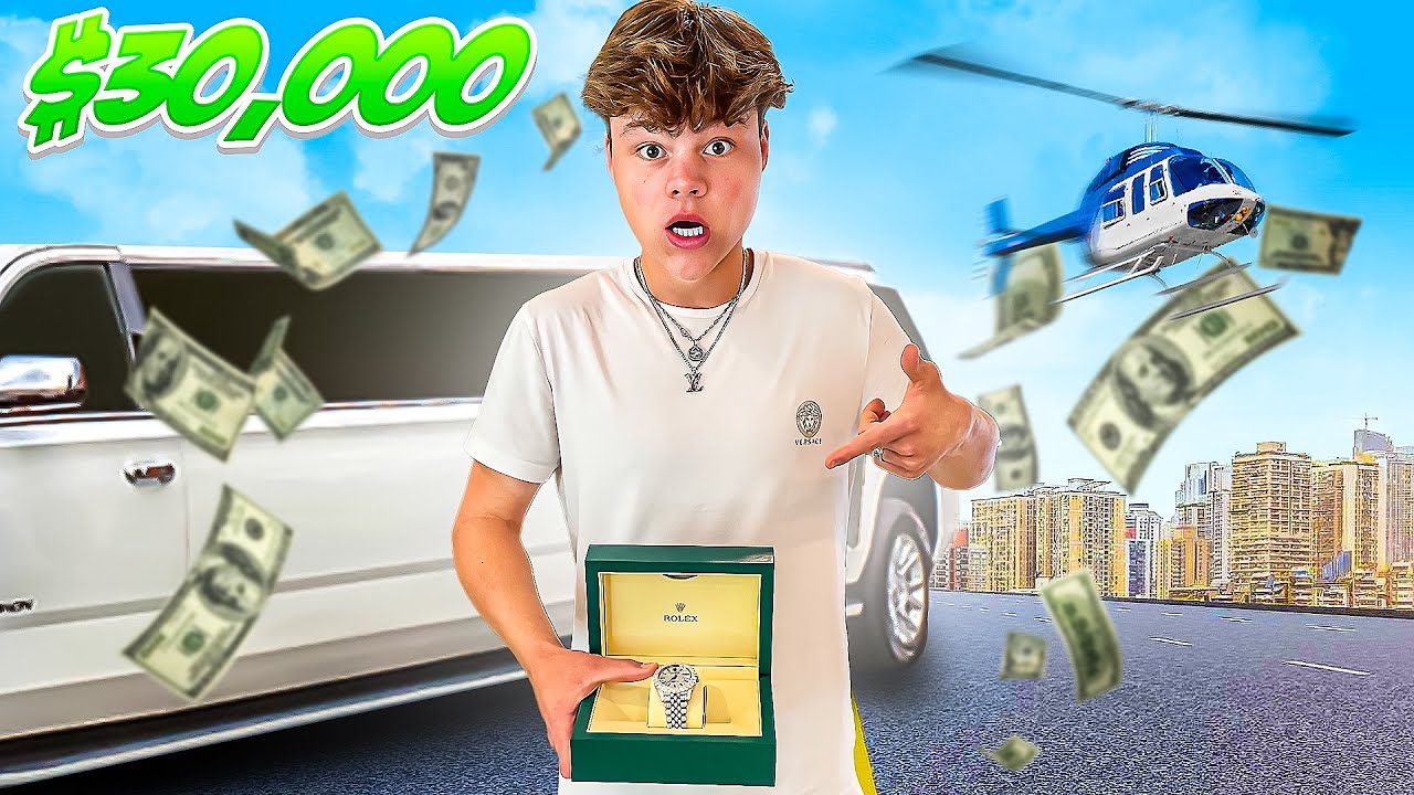 BUYING A $30,000 ROLEX AT 18!
