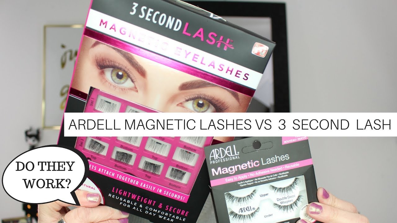 Ardell Magnetic Lashes VS 3 Second Lash | Nicole Chantell